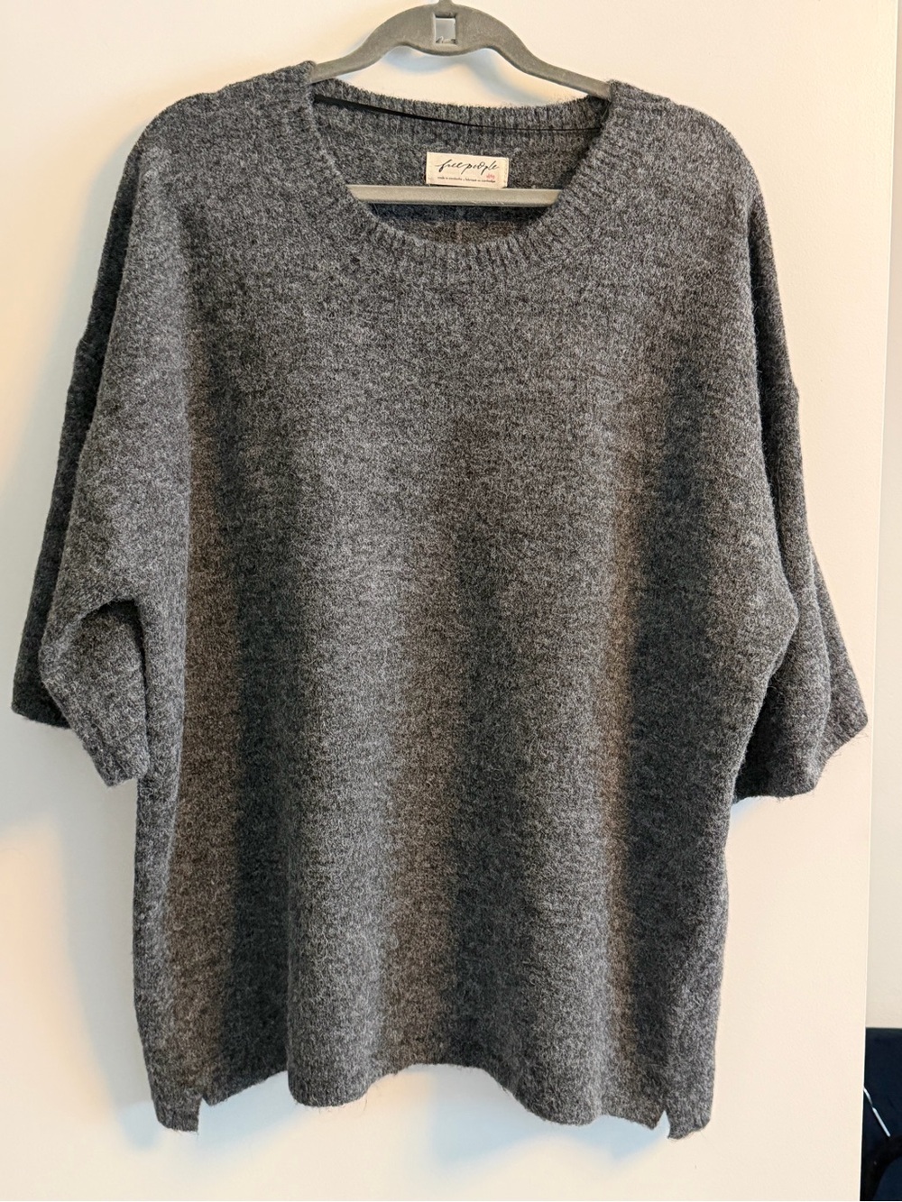 Free people nwot Margot Oversize Short
Sleeve Sweater - Picture 7 of 9